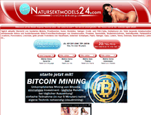 Tablet Screenshot of natursektmodels24.com